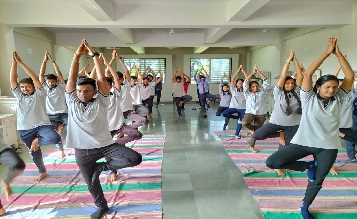 Celebrating International Yoga day